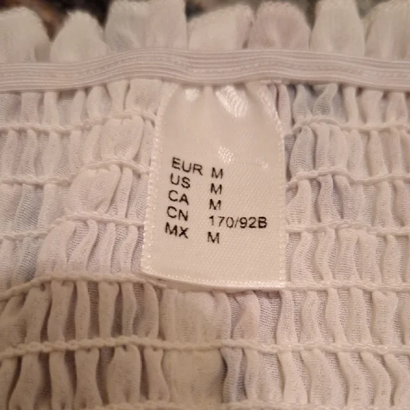 Pink Off-Shoulder Long Sleeve Sundress. Size Medium NWOT - Picture 11 of 12